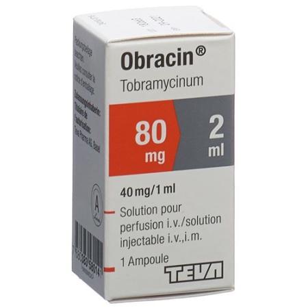 Obracin Inj L&ouml;s 80mg/2ml perf 2ml - PrimeCare Global