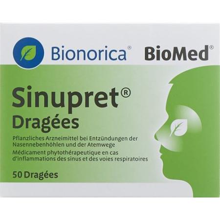 Sinupret Drag 50 pcs - PrimeCare Global