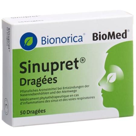 Sinupret Drag 50 pcs - PrimeCare Global