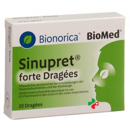 Sinupret Forte 20 Dragees - PrimeCare Global