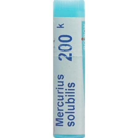 Boiron Mercurius solubilis Glob 200 K 1 dose - PrimeCare Global