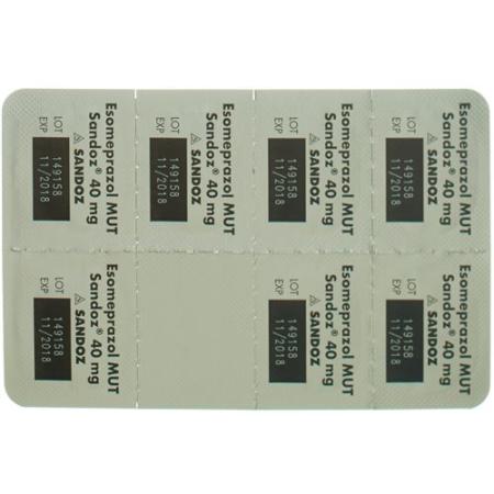 Esomeprazol MUT Sandoz Filmtabl 40 mg 56 pcs - PrimeCare Global