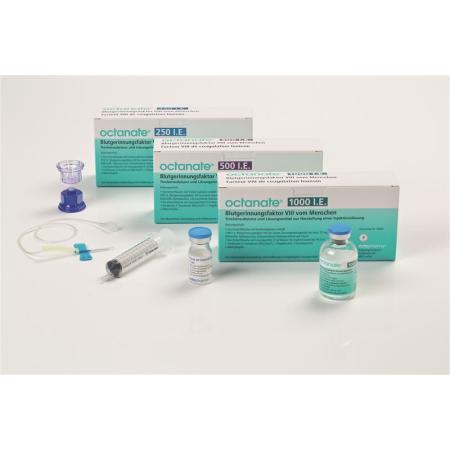 Octanate dry sub 250 IU cum solvent + application set - PrimeCare Global