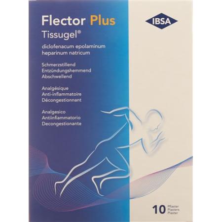 Flector Plus Tissugel Pfl 10 pcs - PrimeCare Global