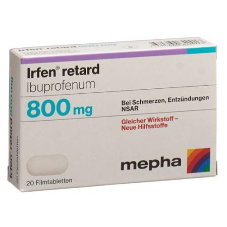 Irfen retard Ret Filmtabl 800 mg 20 pcs - PrimeCare Global