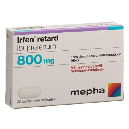 Irfen retard Ret Filmtabl 800 mg 20 pcs - PrimeCare Global