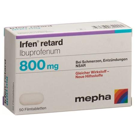 Irfen retard Ret Filmtabl 800 mg 50 pcs - PrimeCare Global