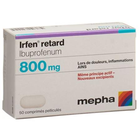 Irfen retard Ret Filmtabl 800 mg 50 pcs - PrimeCare Global