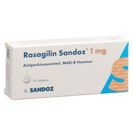 Rasagiline Sandoz Tabl 1 mg 30 pcs - PrimeCare Global