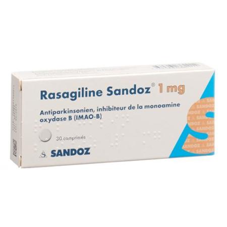 Rasagiline Sandoz Tabl 1 mg 30 pcs - PrimeCare Global