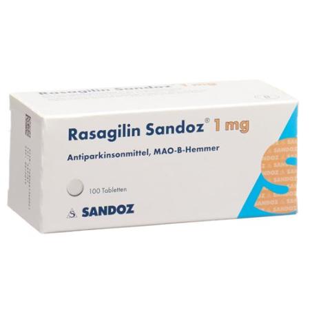 Rasagiline Sandoz Tabl 1 mg 100 pcs - PrimeCare Global