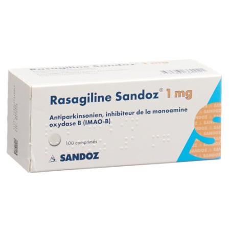 Rasagiline Sandoz Tabl 1 mg 100 pcs - PrimeCare Global