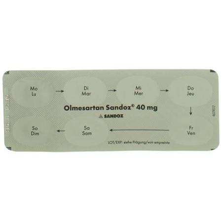 Olmesartan Sandoz film tablets 40 mg 98 pcs - PrimeCare Global