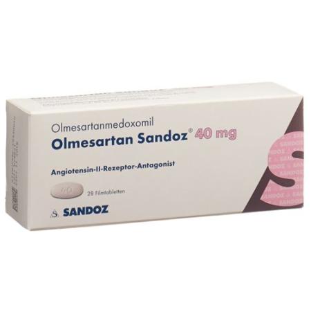 Olmesartan Sandoz film tablets 40 mg 28 pcs - PrimeCare Global