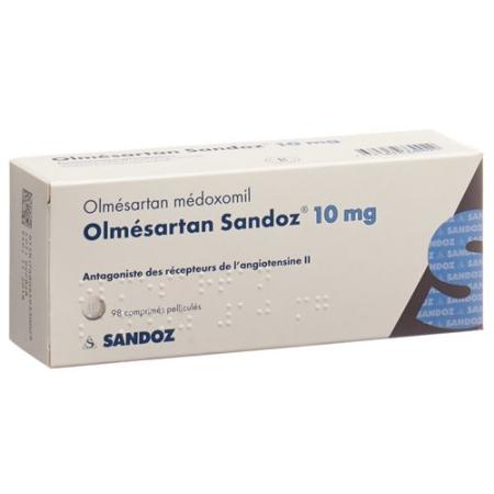 Olmesartan Sandoz film tablets 10 mg 98 pcs - PrimeCare Global