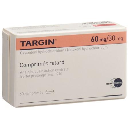 Targin Ret Tabl 60 mg/30 mg 60 pcs - PrimeCare Global
