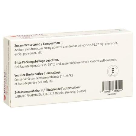 Binosto Effervescent Tabl 70 mg 4 pcs - PrimeCare Global
