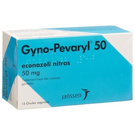Gyno-Pevaryl Ovula 50 mg 15 pcs - PrimeCare Global