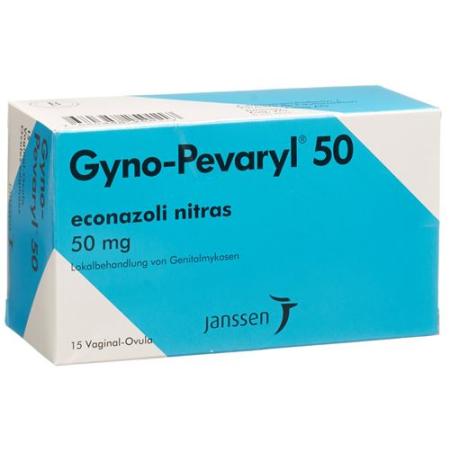 Gyno-Pevaryl Ovula 50 mg 15 pcs - PrimeCare Global