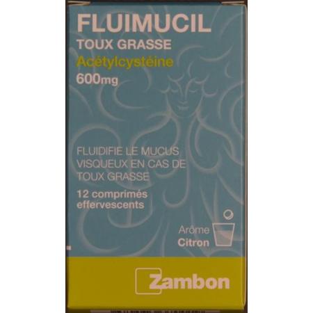 Fluimucil cold cough effervescent tabletse 600 mg 12 pcs - PrimeCare Global
