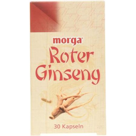 Morga Red Ginseng Caps 30 pcs - PrimeCare Global