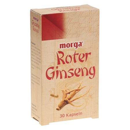 Morga Red Ginseng Caps 30 pcs - PrimeCare Global