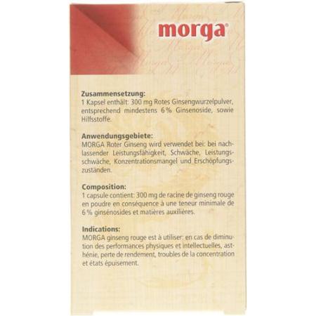 Morga Red Ginseng Caps 30 pcs - PrimeCare Global