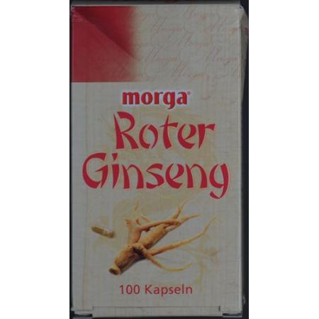 Morga Red Ginseng Caps 100 pcs - PrimeCare Global