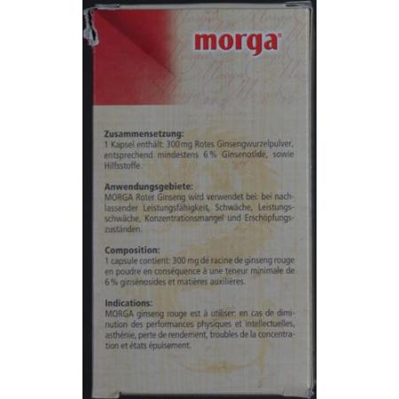 Morga Red Ginseng Caps 100 pcs - PrimeCare Global