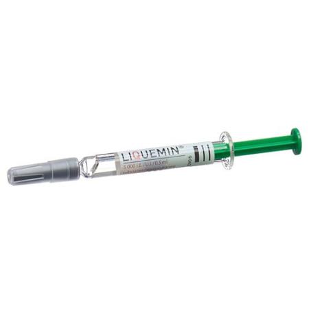 Liquemin 5000 U/0.5ml s.c. 10 ready-to-use sprays 0.5 ml - PrimeCare Global
