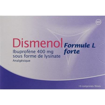 Dismenol Formula L forte film tabl 400 mg 10 pcs - PrimeCare Global