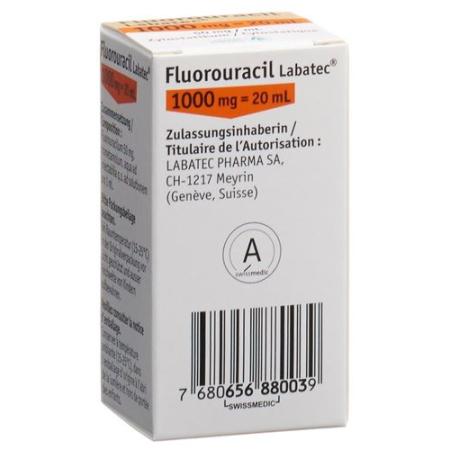 Fluorouracil Labatec Inj L&ouml;s 1000 mg/20ml perf 20 ml - PrimeCare Global
