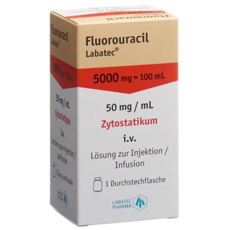 Fluorouracil Labatec Inj L&ouml;s 5000 mg/100ml perf 100 ml - PrimeCare Global