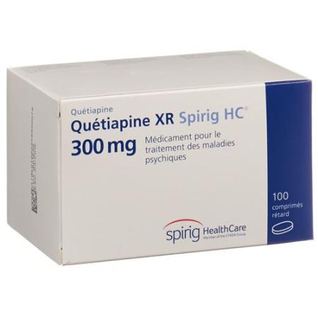 Quetiapin XR Spirig HC Ret Tabl 300 mg 100 pcs - PrimeCare Global