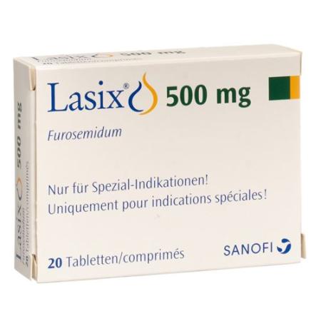 Lasix Tabl 500 mg 20 pcs - PrimeCare Global