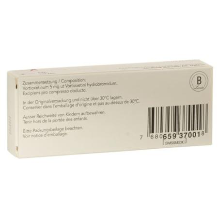 Brintellix Filmtablet 5 mg 28 pcs - PrimeCare Global