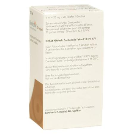 BRINTELLIX drops 20 mg/ml - PrimeCare Global