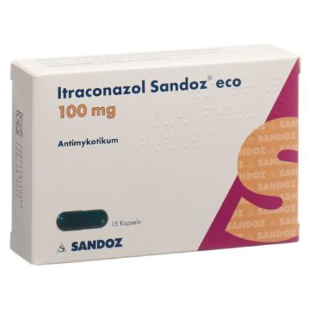 Itraconazole Sandoz eco Kaps 100 mg 15 pcs - PrimeCare Global