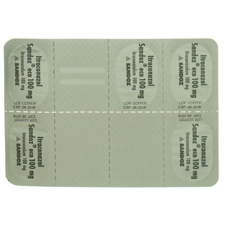 Itraconazole Sandoz eco Kaps 100 mg 15 pcs - PrimeCare Global