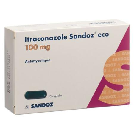 Itraconazole Sandoz eco Kaps 100 mg 15 pcs - PrimeCare Global