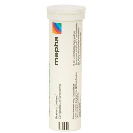 Calcium D3-Mepha effervescent tabletse 1200/800 20 pcs - PrimeCare Global