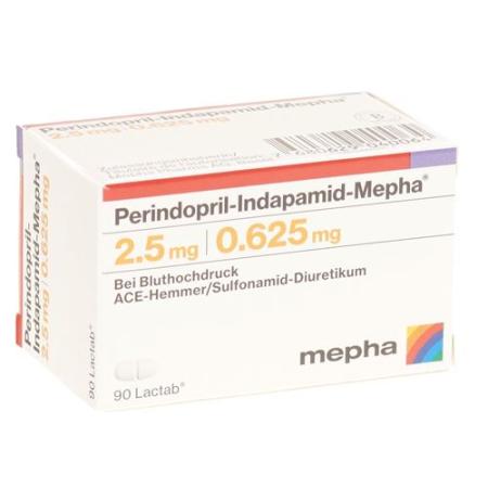 Perindopril Indapamide Mepha Lactab 2.5/0.625 mg Ds 90 pcs - PrimeCare Global