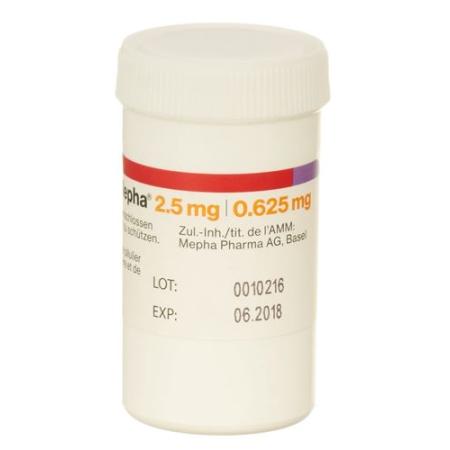 Perindopril Indapamide Mepha Lactab 2.5/0.625 mg Ds 90 pcs - PrimeCare Global