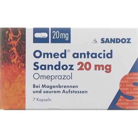 Omed antacid Sandoz Kaps 20 mg 7 pcs - PrimeCare Global