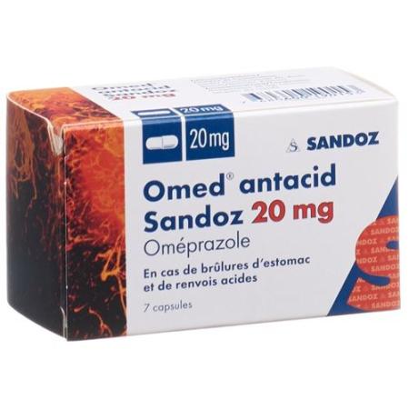 Omed antacid Sandoz Kaps 20 mg 7 pcs - PrimeCare Global