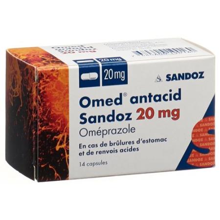Omed antacid Sandoz Kaps 20 mg 14 pcs - PrimeCare Global