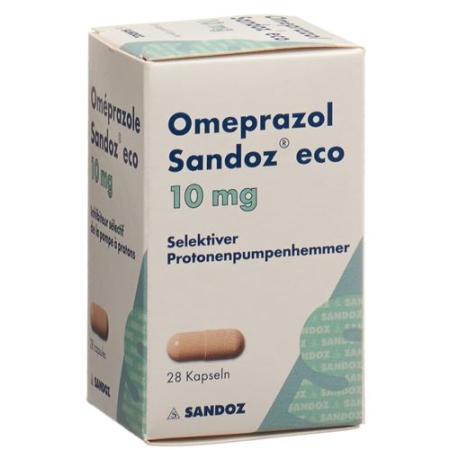 Omeprazol Sandoz eco Kaps 10 mg Ds 28 pcs - PrimeCare Global