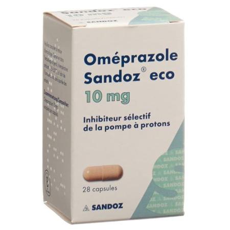 Omeprazol Sandoz eco Kaps 10 mg Ds 28 pcs - PrimeCare Global