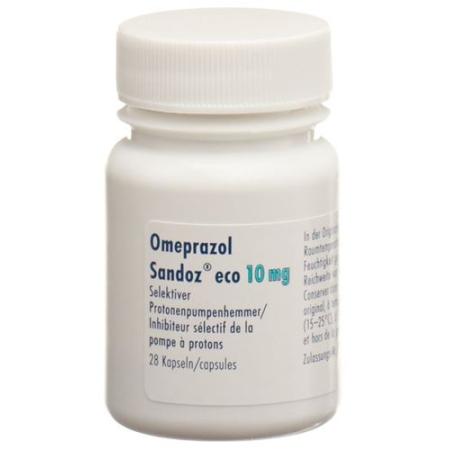 Omeprazol Sandoz eco Kaps 10 mg Ds 28 pcs - PrimeCare Global