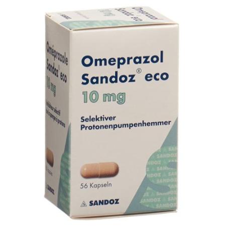 Omeprazol Sandoz eco Kaps 10 mg Ds 56 pcs - PrimeCare Global
